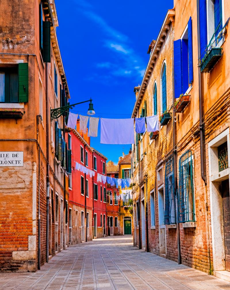 Venice backstreet scene